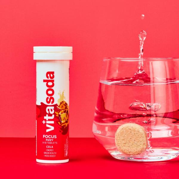 SEKRET - VITASODA FOCUS FIZZY TABLET 10'S