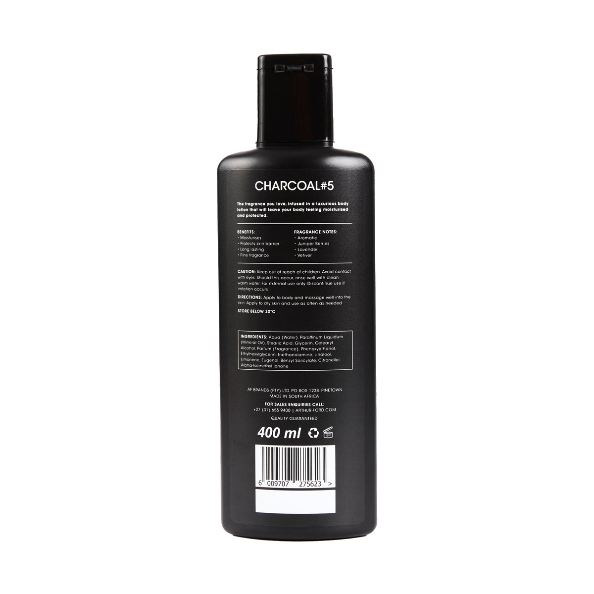 BODY LOTION CHARCOAL #5- 400ML