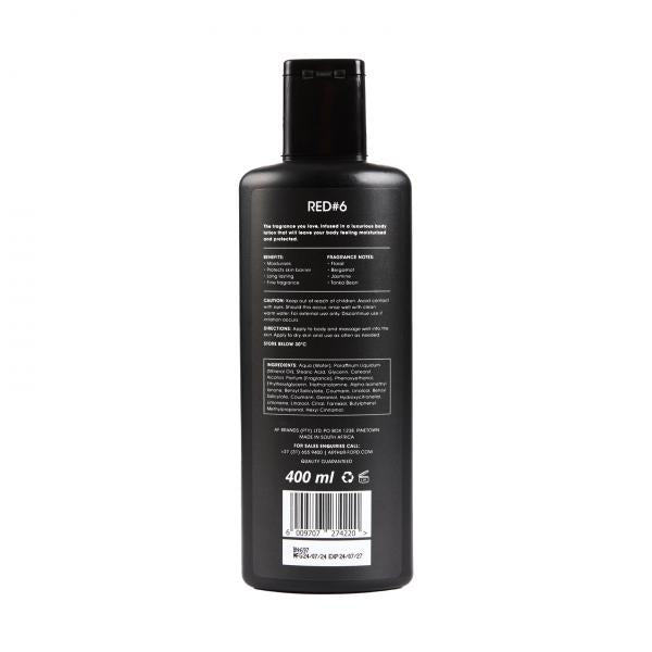 BODY LOTION RED#6 - 400ML
