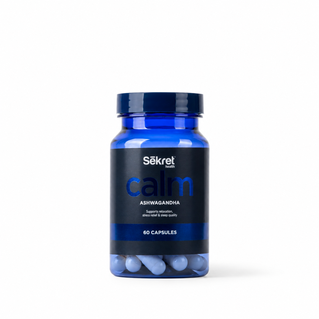 SEKRET CALM ASHWAGANDHA CAPSULES (60's)