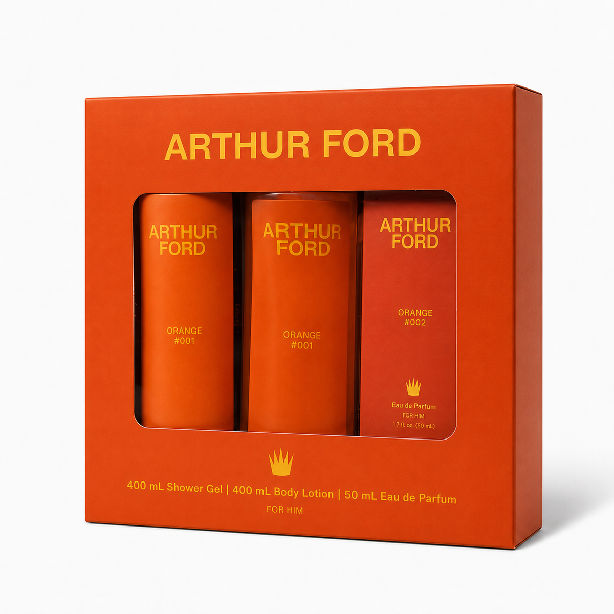 BODY WASH GIFT SET ORANGE #1