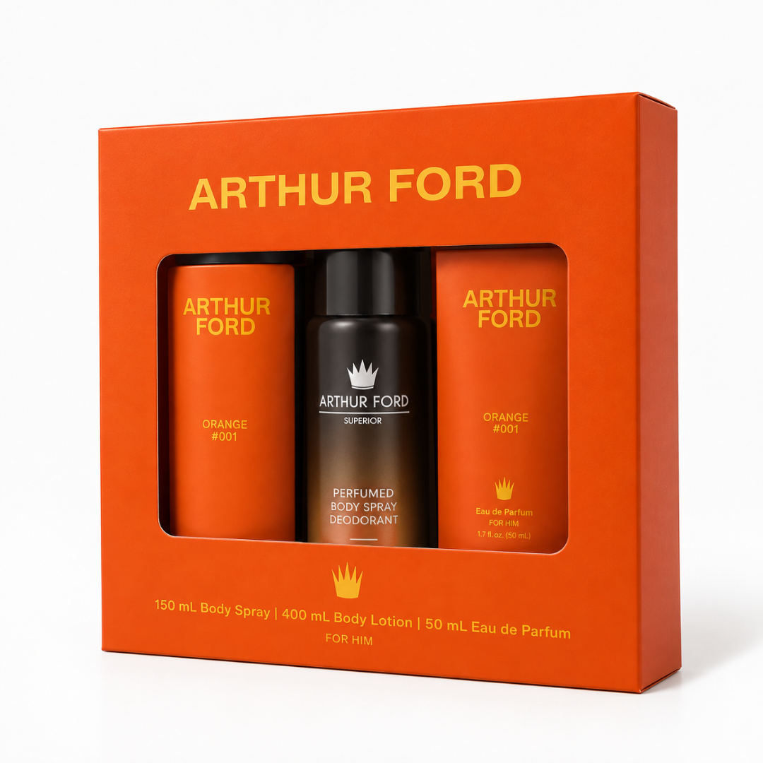 BODY SPRAY GIFT SET ORANGE #1