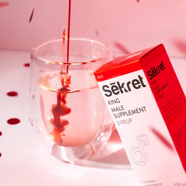 SEKRET KING MALE SUPPLEMENT SYRUP 150ML SEKRET