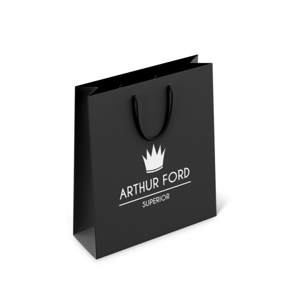 AF BLACK GIFT BAG - MEDIUM