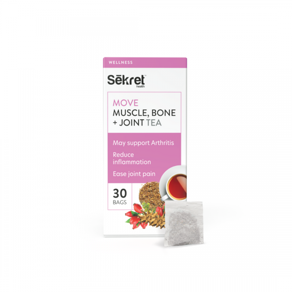 SEKRET MOVE MUSCLE AND JOINT SUPPORT TEA (30'S) SEKRET