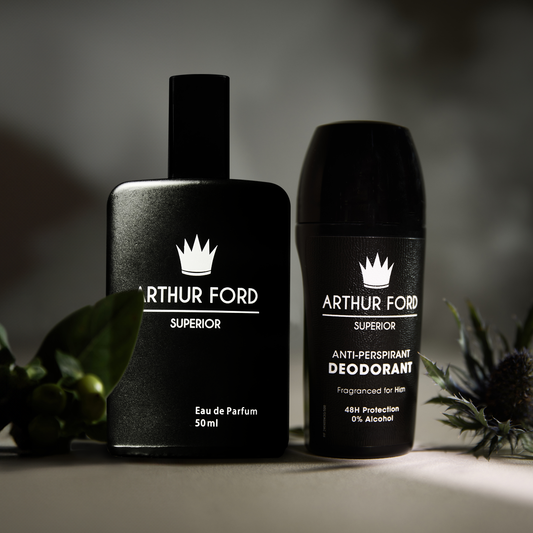 Black #4  Perfume (50ml) & Roll-On Combo