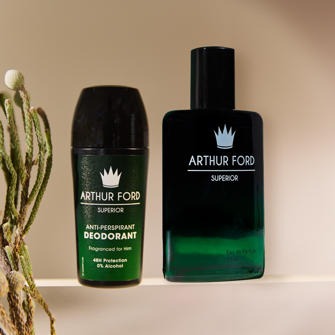 Emerald #4 Perfume (50ml) & Roll-On Combo Arthur Ford