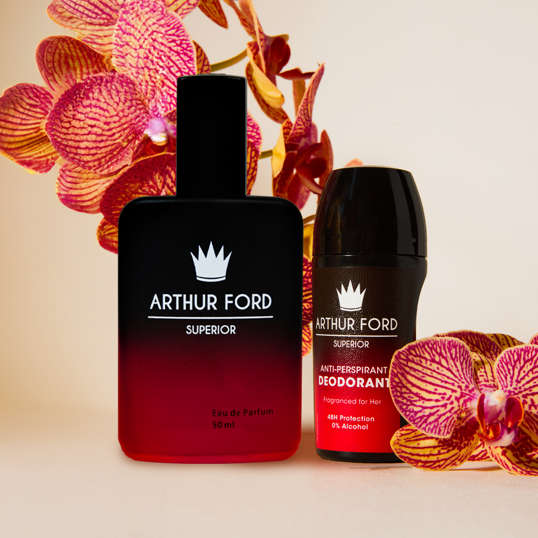 Red #6 Perfume (50ml) & Roll-On Combo