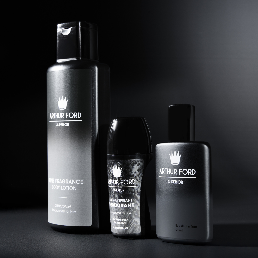 Charcoal #5 Promotion (Perfume, Lotion, Roll-On) Arthur Ford