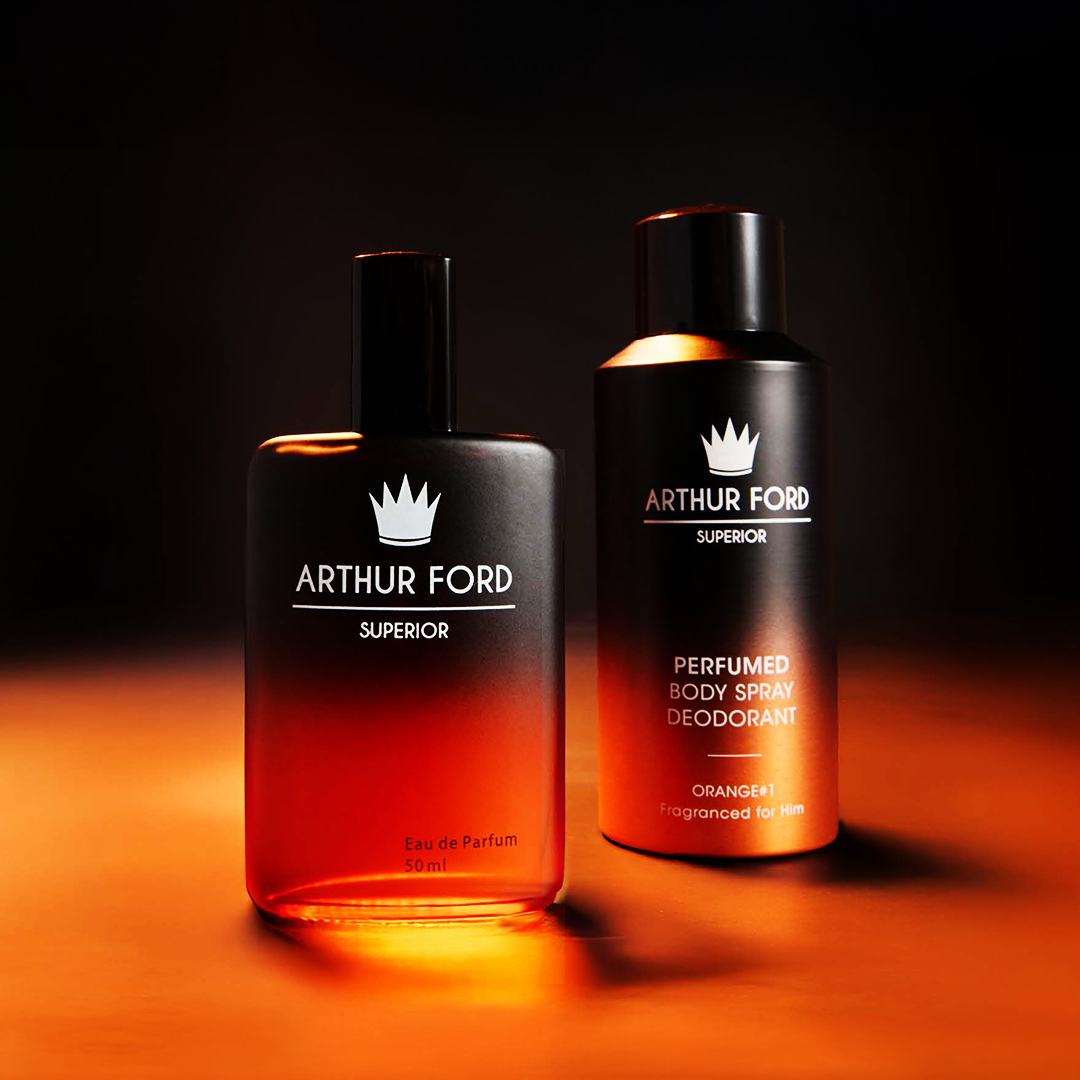 Orange #5 Eau De Parfum + Orange#1 Perfumed Deodorant Bundle Offer Arthur Ford