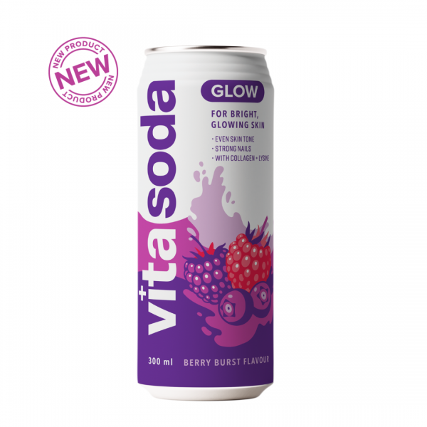 SEKRET - VITASODA GLOW DRINK BERRY BURST 300ML