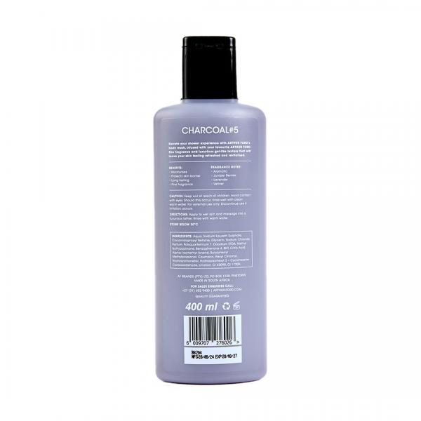 BODY WASH CHARCOAL#5 - 400ML