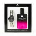 WATCH GIFT SET PINK#2 SILVER