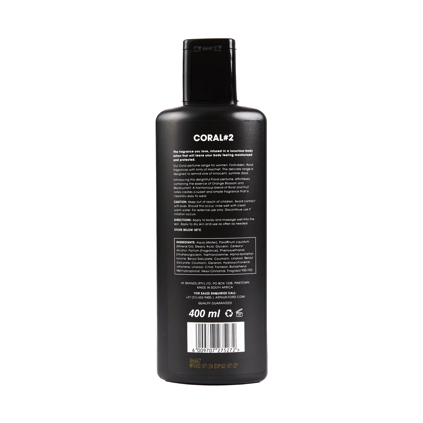 BODY LOTION CORAL#2 - 400ML