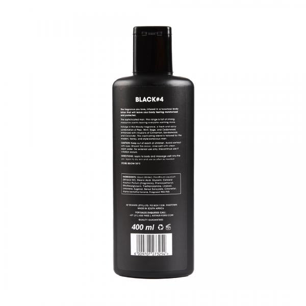 BODY LOTION BLACK#4 - 400ML