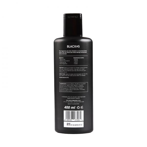 BODY LOTION BLACK#5 - 400ML