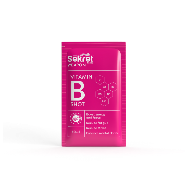 SEKRET WEAPON VITAMIN B SHOT SACHET 10ML