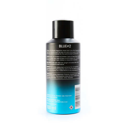 BODY SPRAY DEODORANT BLUE#2 150ml