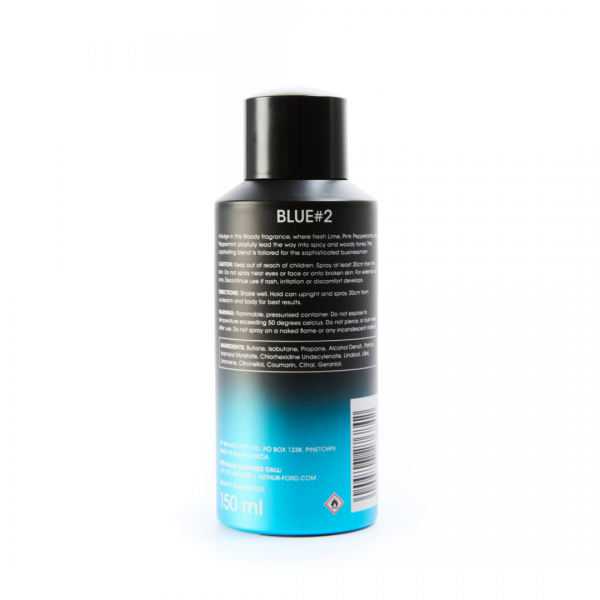 BODY SPRAY DEODORANT BLUE#2 150ml