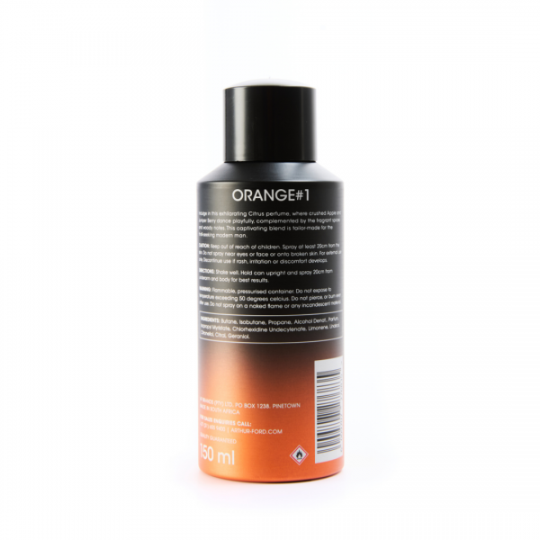 BODY SPRAY DEODORANT ORANGE#1 150ml