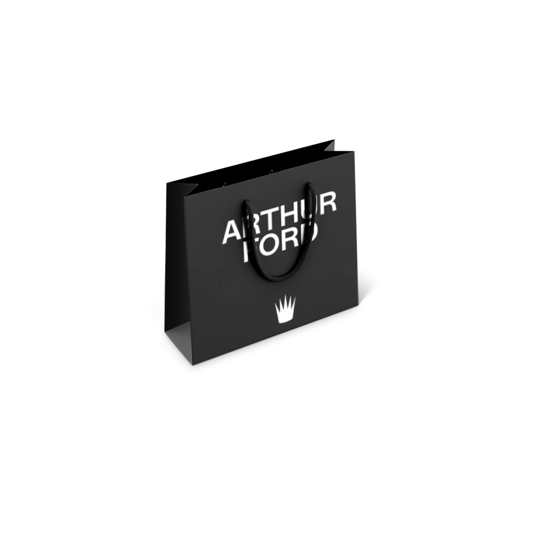 AF BLACK GIFT BAG - SMALL