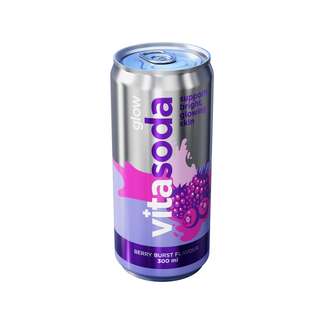 SEKRET - VITASODA GLOW DRINK BERRY BURST 300ML