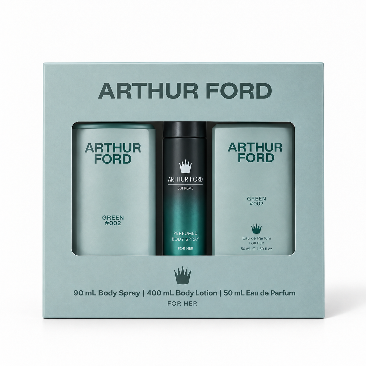 BODY SPRAY GIFT SET GREEN #2