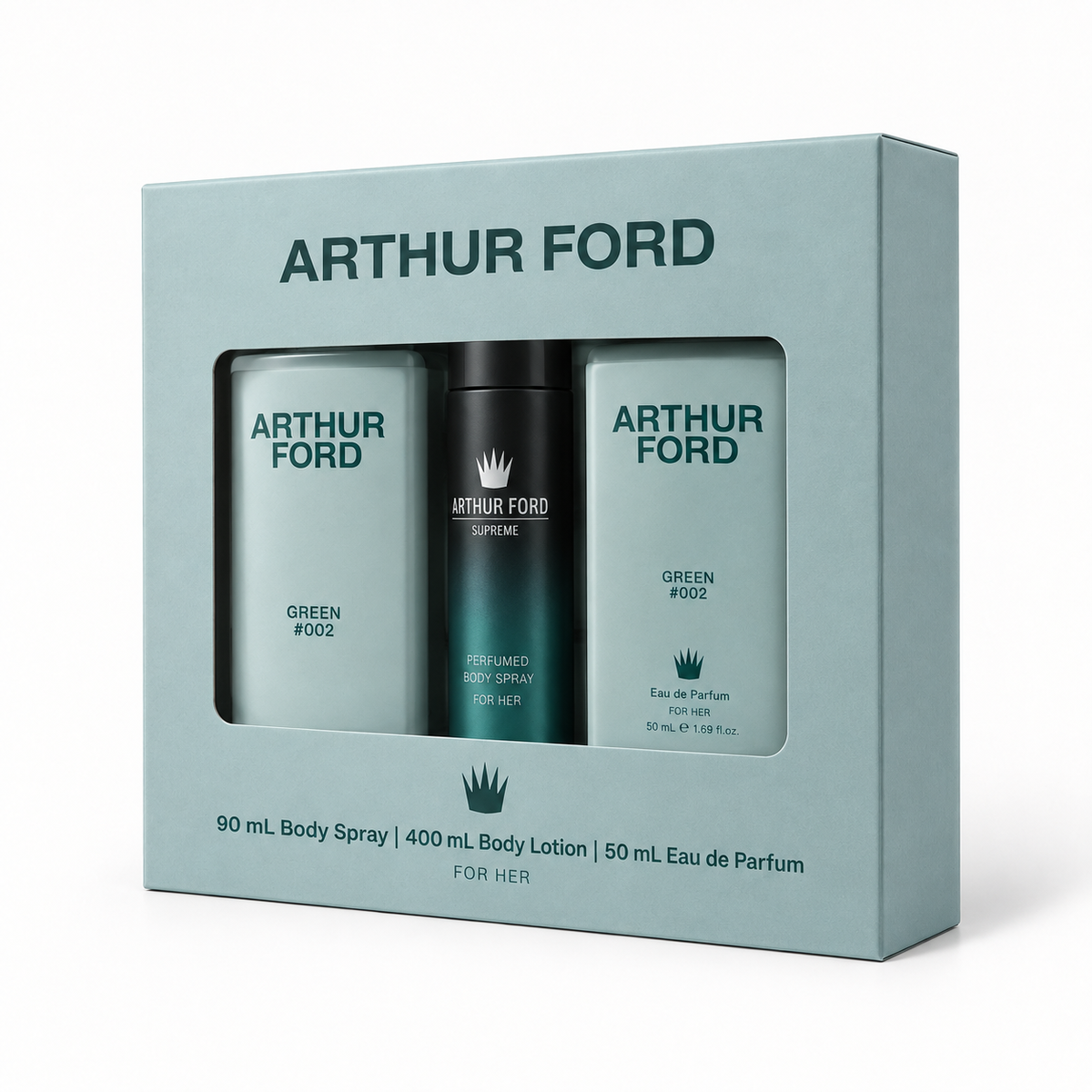 BODY SPRAY GIFT SET GREEN #2