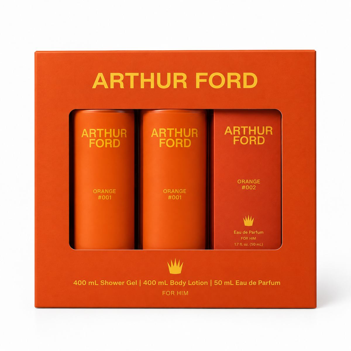 BODY WASH GIFT SET ORANGE #1