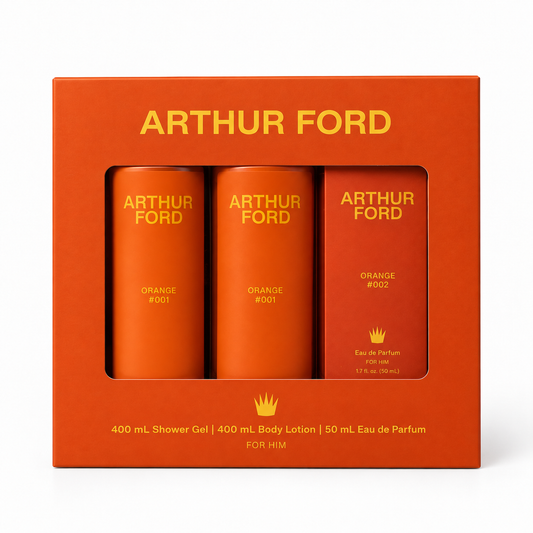 BODY WASH GIFT SET ORANGE #1