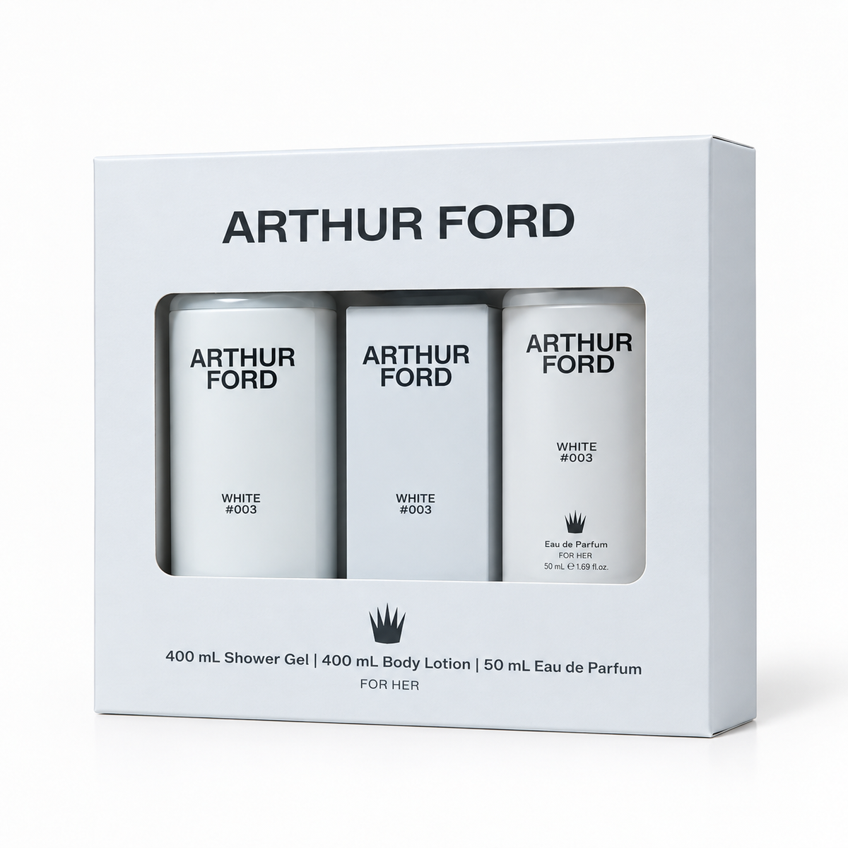 BODY WASH GIFT SET WHITE #3