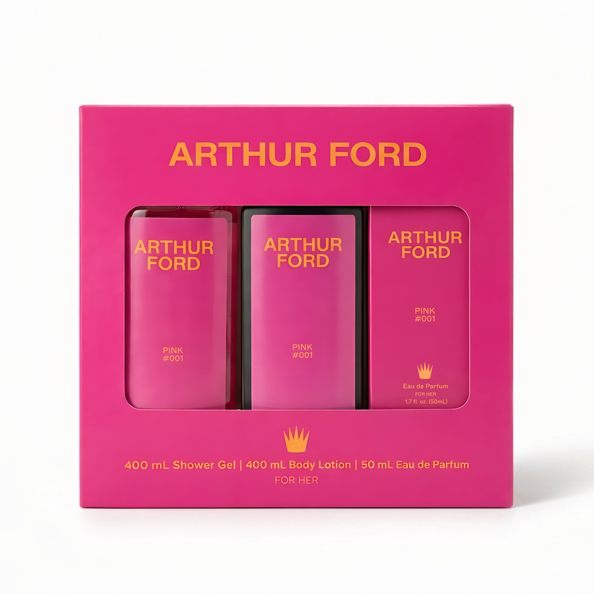 BODY WASH GIFT SET PINK #1
