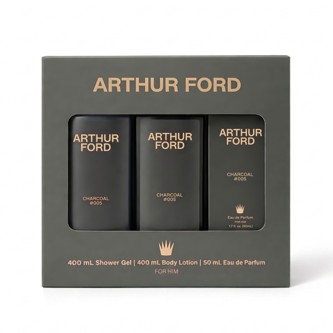 BODY WASH GIFT SET CHARCOAL #5