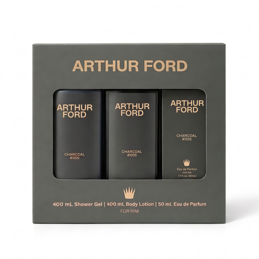 BODY WASH GIFT SET CHARCOAL #5