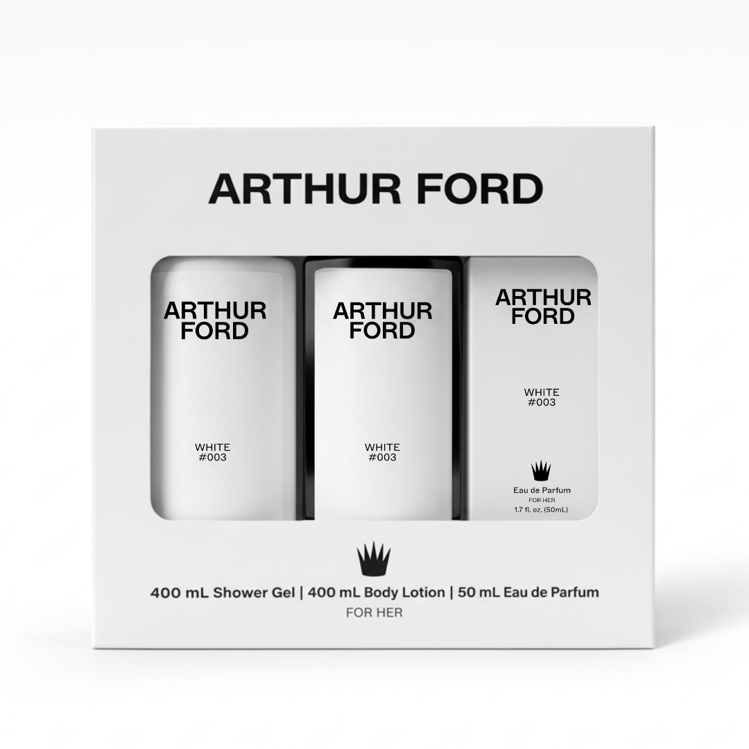 BODY WASH GIFT SET WHITE #3
