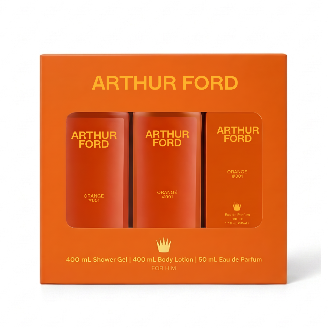 BODY WASH GIFT SET ORANGE #1
