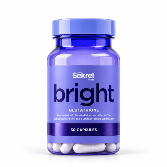 SEKRET BRIGHT GLUTATHIONE CAPSULES (30's)