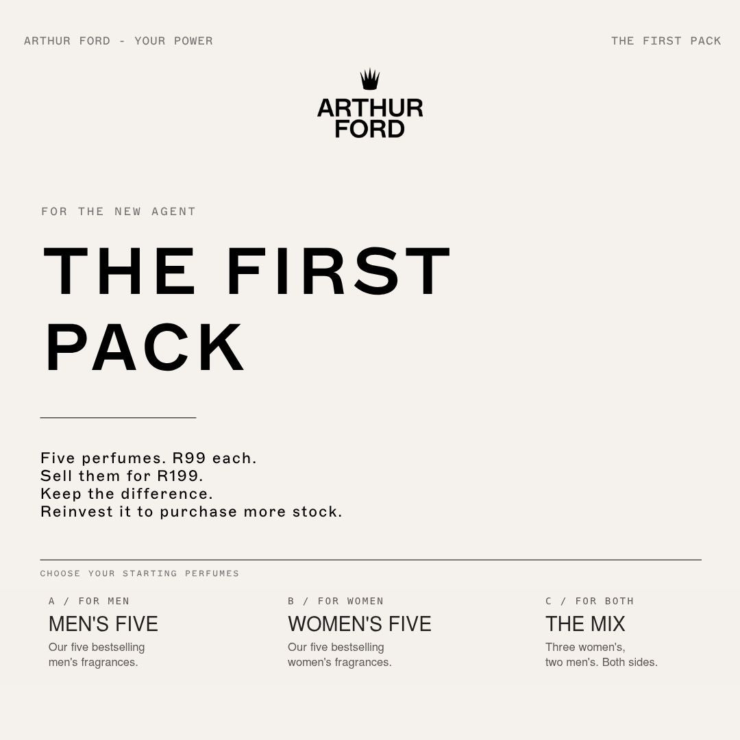 AGENT SIGN UP - THE FIRST PACK