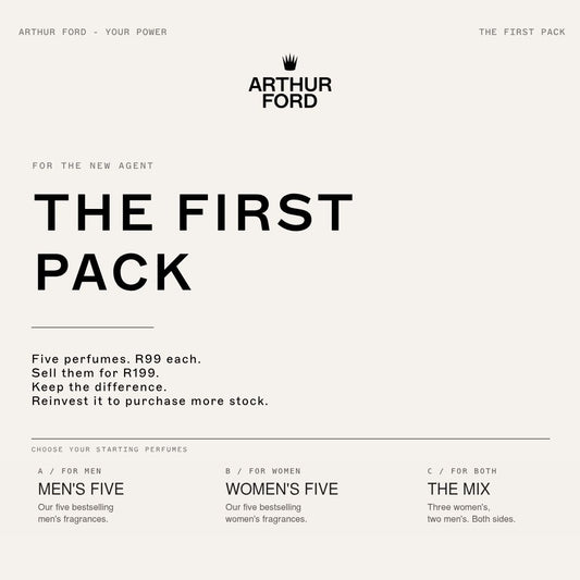 AGENT SIGN UP - THE FIRST PACK