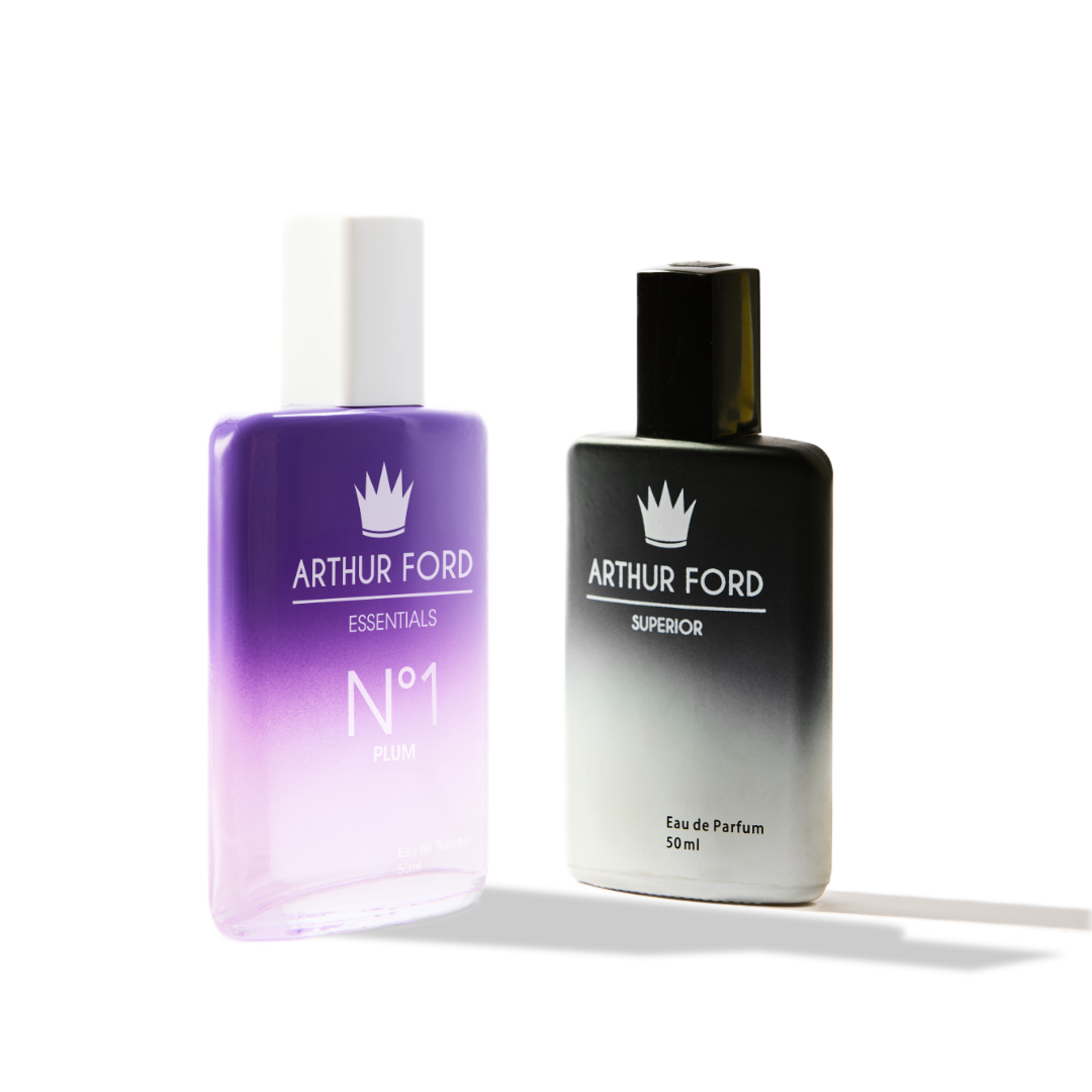 WHITE #2 AND PLUM EDT COMBO