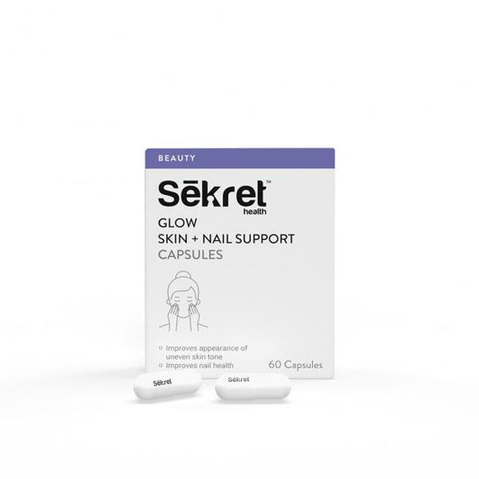 SEKRET GLOW SKIN & NAIL SUPPORT CAPSULES (60's)